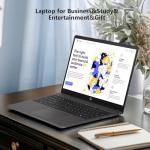 HP 255 G10 Business Laptop for Home or Work, 2026 Edition, 8GB RAM, 256GB SSD, 15.6" Full HD, Ryzen 5 7530U, HDMI, Windows 11 Pro with Office 365 for The Web, w/o Mouse