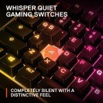 SteelSeries Apex 3 RGB Gaming Keyboard with Wrist Rest