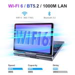 KOOSMILE Mini Laptop, Small Laptop Win11 Pro 8 inch HD Touch Screen N150 2-in-1 Pocket PC 12GB LPDDR5 RAM, 512GB/1TB SSD Wi-Fi 6,BT 5.2,HDMI,2MP Camera Convertible Laptop(N150-12GB+1TB)