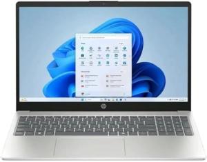 HP 15.6 inch FHD IPS Touch Laptop, Intel Core i5-1334U, 8GB DDR4 RAM, 512GB SSD, Windows 11 Home, Intel Iris Xe Graphics, Natural Silver, 15-fd0154wm