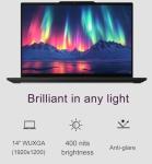 Lenovo ThinkPad T14 Gen 5 Business Laptop (14" FHD+, Intel Ultra 7 155U (>i7-13700H), 32GB DDR5 RAM, 1TB SSD), Fingerprint Reader, Backlit, 5MP Webcam, Ethernet, Wi-Fi 6E, Win 11 Pro, AI PC, Black