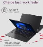 Lenovo ThinkPad T14 Gen 5 Business Laptop (14" FHD+, Intel Ultra 7 155U (>i7-13700H), 32GB DDR5 RAM, 1TB SSD), Fingerprint Reader, Backlit, 5MP Webcam, Ethernet, Wi-Fi 6E, Win 11 Pro, AI PC, Black