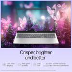 HP Pavilion 15" 2026 AI-Ready Laptop, Intel 4-Core N100, 16GB RAM, 256GB SSD, FHD Display, Numeric Keypad, Long Battery, Lightweight, Microsoft Office 365, Platinum White, Windows 11 Home