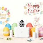 Phomemo M04S Bluetooth Portable Printer Printpod -Thermal Label Printer Notes Printer, Support 2/3/4 inch Printing, Compatible with Phones, Computer, 300dpi, Great for Document, Notes, Sticker, Gift