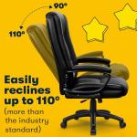 OFIKA Ergonomic Adjustable Desk Chair - Black