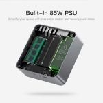 Beelink EQR5 Mini Pc, AMD Ryzen 5 5500U (6C/12T,up to 4.0 GHz),Mini Computers with 16 GB DDR4 RAM 500 GB M.2 SSD, 4K Dual Display, Dual 1000Mbps LAN, USB3.0, WiFi 6, BT 5.2