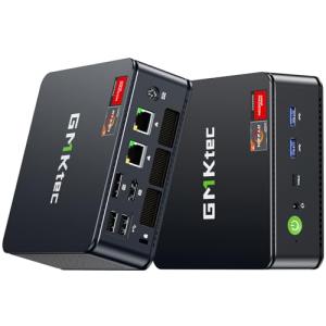 GMKtec M5 Ultra Gaming Mini PC Ryzen 7 7730U (Upgraded 7430U/ 5825U) 16GB RAM 512GB SSD Dual NIC LAN 2.5GbE Desktop Computers Office Home, Triple 8K Display, WiFi 6E, USB3.2, USB-C, BT, DP, HDMI 2.0