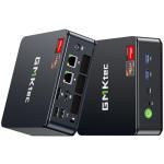 GMKtec M5 Ultra Gaming Mini PC Ryzen 7 7730U (Upgraded 7430U/ 5825U) 16GB RAM 512GB SSD Dual NIC LAN 2.5GbE Desktop Computers Office Home, Triple 8K Display, WiFi 6E, USB3.2, USB-C, BT, DP, HDMI 2.0
