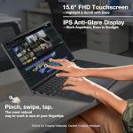 Dell Inspiron 15 3530 Laptop Computer, 15.6" Touchscreen WVA LED FHD Anti-Glare Display, 20GB RAM, 512GB SSD, Windows 11 Pro, Intel 10-Core i5-1334U, AI Copilot for Student & Business