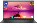 Dell 15 2026 DC15250 Touchscreen Laptop, Intel 10-Core i7-1355U, 15.6'' FHD Anti-Glare Display, 32 GB RAM, 1 TB SSD, FHD Webcam, Copilot AI, Wi-Fi 6, Win 11 Pro, for Business & Student, Carbon Black