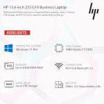 HP 2026 New 15.6" FHD Anti-Glare Business Laptop with MS 365 for the Web, AMD Ryzen 7 7730U(Outperforms Intel Core i9-11950H), 8GB DDR5, 256GB PCIe, Wi-Fi 6, 14.5-Hour Battery Life, Windows 11 Pro