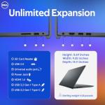 Dell 15 2026 DC15250 Touchscreen Laptop, Intel 10-Core i7-1355U, 15.6'' FHD Anti-Glare Display, 32 GB RAM, 1 TB SSD, FHD Webcam, Copilot AI, Wi-Fi 6, Win 11 Pro, for Business & Student, Carbon Black