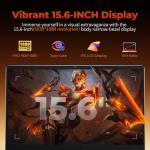 MOONFISH Gaming Laptop Computer 2026, 15.6 Inch Lap Top Pc Window 11 Pro, 16GB RAM 512GB SSD, Core i5 Processor(up to 2.8GHz), Backlit Keyboard, FHD 1920 * 1080, Office 365, Business, Student