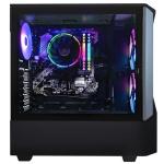Periphio Dark Castle Prebuilt Gaming PC - AMD Ryzen 5 5600G CPU (4.4GHz Turbo) | Radeon Vega 7 iGPU (4GB) | 1TB M.2 NVMe SSD Storage | 16GB DDR4 RAM | Wi-Fi + BT | Windows 11 Gaming Desktop Computer