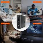 HP EliteDesk 800 G1 SFF Desktop Computer Package - Intel Core i5 3.3GHz, 32GB RAM, New 1TB SSD, KOORUI 24-inch Monitor, AC WiFi,Windows 11 Pro,black (Renewed)