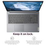 Lenovo Laptop for Business and Student with Lifetime Office 365, IdeaPad 15.6" FHD, 16GB DDR4 RAM, 512GB PCIe SSD, Intel Dual-Core, WiFi 6, Bluetooth 5.2, USB-C, WiFi 6, Windows 11, Gray