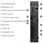 Dell OptiPlex 7010 Compact Mini Desktop Computer for Office & Home, Lifetime Office 365, Intel 14th Gen i3-12100, 16GB DDR5 RAM, 512GB PCIe SSD, WiFi 6E, Triple 4K Display, Windows 11 Pro