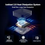 GEEKOM GT1 Mega AI Mini PC, with Intel 14th Gen Core Ultra 9 185H | 32GB DDR5 1TB NVMe SSD | Intel Arc Graphics | Dual 2.5G LAN & WiFi 7 | 8K Quad Display | Windows 11 Pro | 3-Year Warranty | SD Solt