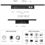 15.6" All-in-One Desktop Computers, FHD 180°Adjustable Touchscreen Win 11 Pro Industrial Computer Intel N5095 8GB RAM/128GB ROM, HDMI 2.0 WiFi 5 Bluetooth 5.0 for Office/Automation/Kiosk/Bar/Warehouse