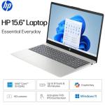 HP 15.6" FHD Touchscreen Laptop 2026, Intel i5-1334U, 16GB RAM, 512GB SSD, Long Battery Life, Portable for Students & Business, Office 365, Numeric Keypad, Fast Charge, Windows 11 Home, Silver