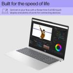 HP 15.6" FHD Touchscreen Laptop 2026, Intel i5-1334U, 16GB RAM, 512GB SSD, Long Battery Life, Portable for Students & Business, Office 365, Numeric Keypad, Fast Charge, Windows 11 Home, Silver