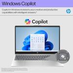 HP 15.6" FHD Touchscreen Laptop 2026, Intel i5-1334U, 16GB RAM, 512GB SSD, Long Battery Life, Portable for Students & Business, Office 365, Numeric Keypad, Fast Charge, Windows 11 Home, Silver