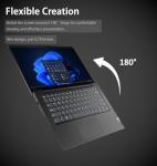 Lenovo V14 Gen 4 Business Laptop (14" FHD Anti-Glare, Intel 10-Core i7-13620H, 16GB RAM, 512GB SSD), Webcam with Privacy Shutter, Ethernet, Wi-Fi 6, HDMI, Bluetooth, Win 11 Home w/ Copilot, Black