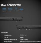 Lenovo V14 Gen 4 Business Laptop (14" FHD Anti-Glare, Intel 10-Core i7-13620H, 16GB RAM, 512GB SSD), Webcam with Privacy Shutter, Ethernet, Wi-Fi 6, HDMI, Bluetooth, Win 11 Home w/ Copilot, Black