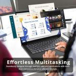 Lenovo V14 Gen 4 Business Laptop (14" FHD Anti-Glare, Intel 10-Core i7-13620H, 16GB RAM, 512GB SSD), Webcam with Privacy Shutter, Ethernet, Wi-Fi 6, HDMI, Bluetooth, Win 11 Home w/ Copilot, Black