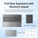 Lenovo 2026 IdeaPad Laptop for Student & Home, 15.6 inch with Office 365, 16GB RAM, 256GB SSD, 500GB External HDD, Intel Dual Core, WiFi 6, Windows 11, Long Battery Life, Essential Laptop