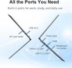 Lenovo 2026 IdeaPad Laptop for Student & Home, 15.6 inch with Office 365, 16GB RAM, 256GB SSD, 500GB External HDD, Intel Dual Core, WiFi 6, Windows 11, Long Battery Life, Essential Laptop