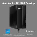acer 2026 Desktop Tower, Intel 14th Gen Ultra-Fast 10-Core i5 Processor, 8GB DDR5 RAM, 1TB Storage, Wi-Fi 6, Support 4K Monitor, Wins 11, Wired KB & Mouse, Free Office 365 on The Web