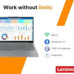 Lenovo IdeaPad Slim 3i 15.6" FHD Laptop • Microsoft Office 365 • 1.1TB Storage • LPDDR5 • Intel 4 Cores • 128GB SSD and 1TB Cloud • WiFi 6 • Military-Grade • Windows 11 • Essential Laptop
