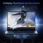 SAGAWHALE 2026 Laptop Computer 15.6" FHD IPS, 16GB RAM 512GB SSD, 2-Core i5-6200U up to 2.8GHz, Win 11 Pro, 3.5 lbs, Backlit Keyboard, Silver, Dual USB 3.0, Mini HDMI,TF Card Slot, Wi-Fi, BT 4.2