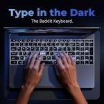 SAGAWHALE 2026 Laptop Computer 15.6" FHD IPS, 16GB RAM 512GB SSD, 2-Core i5-6200U up to 2.8GHz, Win 11 Pro, 3.5 lbs, Backlit Keyboard, Silver, Dual USB 3.0, Mini HDMI,TF Card Slot, Wi-Fi, BT 4.2