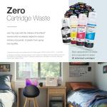 Epson EcoTank ET-3950 Wireless All-in-One Color Supertank Printer with up to 3 Years of Ink Refillable Tanks, Perfect for Home Office, 18 PPM, 2.4" Colorful Touchscreen, Auto Document Feeder - White