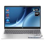 HP 15.6" FHD Touchscreen Laptop – AMD Ryzen 5 7520U (Beats i7-1165G7), 8GB DDR5 RAM, 256GB SSD, 3-Month Office 365 Trial, Windows 11 Pro, WiFi 6, HD Camera – with Docking Station Included