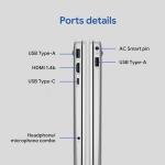 HP 15.6" FHD Touchscreen Laptop – AMD Ryzen 5 7520U (Beats i7-1165G7), 8GB DDR5 RAM, 256GB SSD, 3-Month Office 365 Trial, Windows 11 Pro, WiFi 6, HD Camera – with Docking Station Included