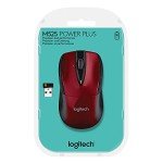 Logitech M525 Wireless Optical Mouse - Red