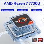 Dell 15 Touchscreen Laptop Computer, AMD Ryzen 7 7730U (8 Cores), 16GB DDR4-3200MHz, 512GB SSD, 15.6" FHD Touch Display, Radeon Graphics, Lifetime Windows 11 Pro for Business & Students, HD Webcam