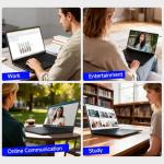 Dell 15 Touchscreen Laptop Computer, AMD Ryzen 7 7730U (8 Cores), 16GB DDR4-3200MHz, 512GB SSD, 15.6" FHD Touch Display, Radeon Graphics, Lifetime Windows 11 Pro for Business & Students, HD Webcam