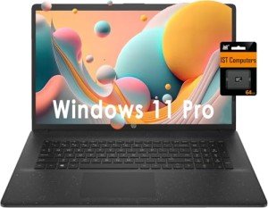 HP 17” FHD Laptop, 12th Gen Intel i7, 64GB RAM