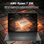 Dell 16 Business Laptop 16" WUXGA Touchscreen AMD 8-core Ryzen 7 250 16GB DDR5 1TB SSD Backlit ExpressCharge Wi-Fi6 for Creator Designer Business Professional Win11