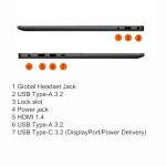 Dell 16 Business Laptop 16" WUXGA Touchscreen AMD 8-core Ryzen 7 250 16GB DDR5 1TB SSD Backlit ExpressCharge Wi-Fi6 for Creator Designer Business Professional Win11