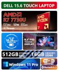 Dell Inspiron 15 3535 Touchscreen Laptop - 20GB DDR4 RAM, 1TB SSD, 15.6" FHD WVA Display, AMD Ryzen 7 7730U,Windows 11 Pro, Copilot, Wi-Fi, Numeric Keypad, Webcam, for Business & Students
