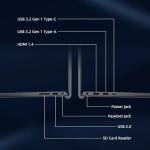 Dell Touchscreen Laptop Computer, Intel 10-Core i5-1334U(Beat Ryzen 7 7730U), 32GB RAM 1TB SSD, Win 11 Pro WiFi6 Long Battery Life Bluetooth, 15.6" 2K Laptops for Gaming Business