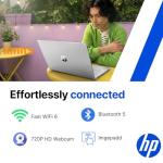 HP Pavilion 15.6" Touchscreen Laptop • 2026 Edition • AMD Ryzen 5 7520U • 8GB RAM • 256GB PCle SSD • Bluetooth • Copilot AI • Wi-Fi 6 • Windows 11 • Ready for School & Work