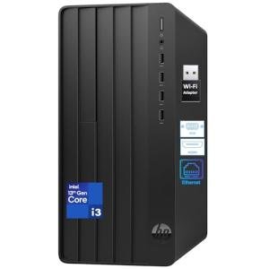 HP Desktop Computer Tower, 13th Gen Intel Quad-Core Processor, 32GB DDR4 RAM, 1TB SSD, 500GB External HDD, Keyboard and Mouse, WiFi Adapter, Vga, Rj-45, Hdmi, Windows 11 Home, Office 365