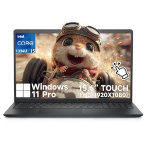 Dell Laptop 15 LDC15250 Touchscreen, Intel i5-1334U(10-Core), 20GB RAM, 512GB SSD, 15.6 FHD Anti-Glare Display for Business & Students, Windows 11 Pro, Windows Copilot