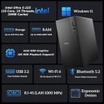 Dell New Optiplex Business Desktop - Intel Ultra 5-225(10 Core, 10 Threads), 32GB DDR5 RAM, 1TB PCIe SSD, Ultra-Quiet Design, Dual 4K Monitor Support, KB & Mouse, Windows 11